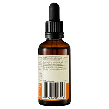 Wanderlust Turmeric Drops 50ml