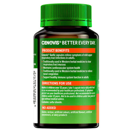 Cenovis Garlic Immune Support 100 Capsules