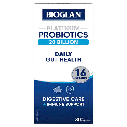 Bioglan Platinum Probiotic 20 Billion 30 Capsules