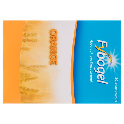 Fybogel Fibre Constipation Relief Supplement Sachets Orange 30 pack