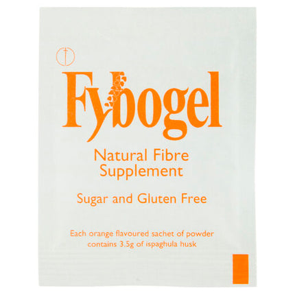 Fybogel Fibre Constipation Relief Supplement Sachets Orange 30 pack