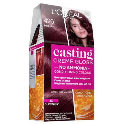 L'Oreal Casting Creme Gloss Semi-Permanent Hair Colour 426 Auburn