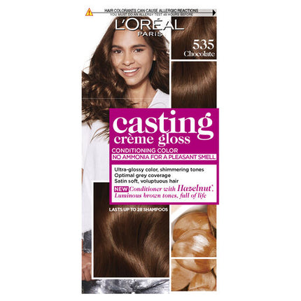 L'Oreal Casting Creme Gloss Semi-Permanent Hair Colour 535 Chocolate