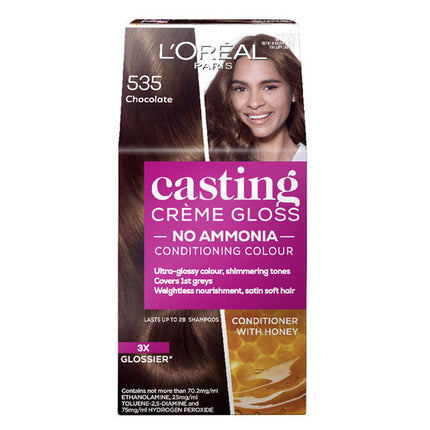 L'Oreal Casting Creme Gloss Semi-Permanent Hair Colour 535 Chocolate