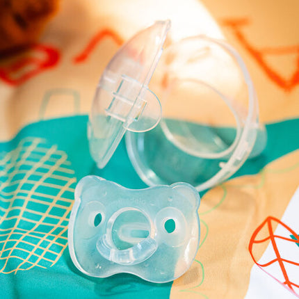 Medela Soft Silicone Duo Boy Blue Soothers 0-6 Months