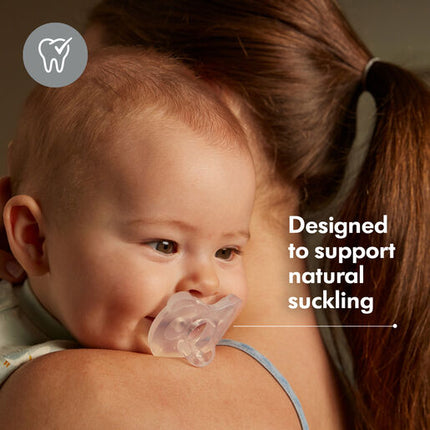 Medela Soft Silicone Duo Girl Pink Soothers 0-6 Months