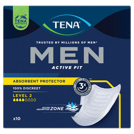 Tena Men Absorbent Protector Level 2 Medium 10 Pack