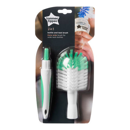 Tommee Tippee Closer to Nature 2-in-1 Baby Bottle Brush