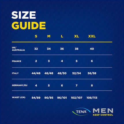 Tena Men Washable Boxer Large