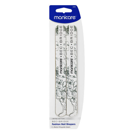 Manicare Medium Nail Shapers Fashion 2 Pack