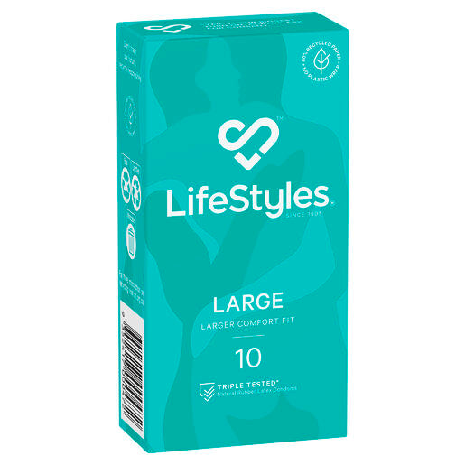Lifestyles Large Condoms 10 Pack