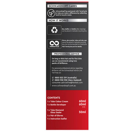 Schwarzkopf Brilliance Luminance L43 Smouldering Red
