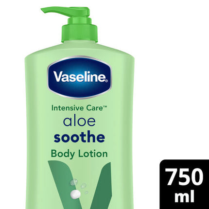 Vaseline Intensive Care Aloe Soothe Body Lotion 750mL