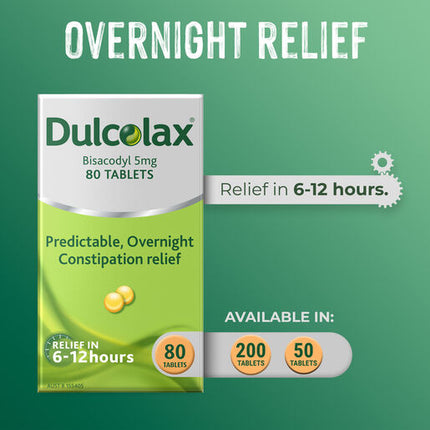 Dulcolax Tablets 80 Tablets