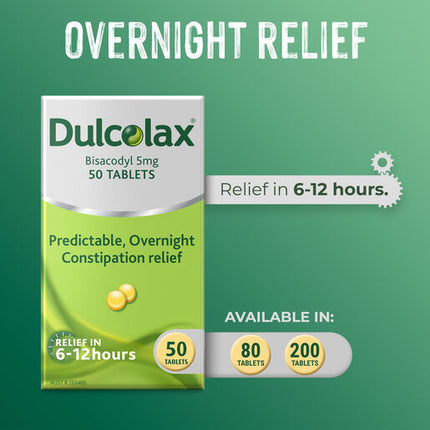 Dulcolax Tablets 50 Tablets