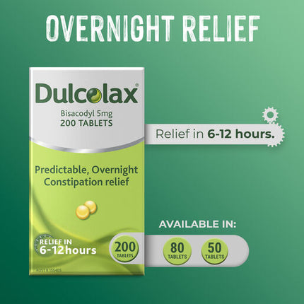 Dulcolax Tablets 200 Tablets