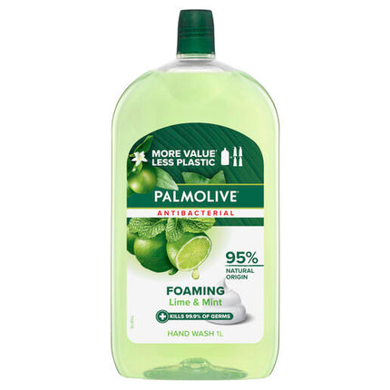 Palmolive Antibacterial Foaming Hand Wash Lime & Mint 1L Refill