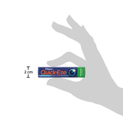 Quick-Eze Chewy Peppermint Stick Pack 8 Tablets