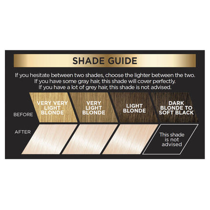 L'Oréal Paris Préférence Le Blonding Permanent Hair Colour - 11.21 Moscow (Ultra Light Cool Pearl Blonde)