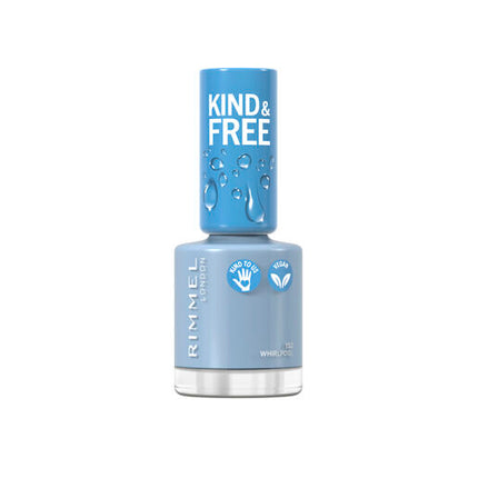 Rimmel Kind & Free Nail Polish #152 Tidal Wave Blue