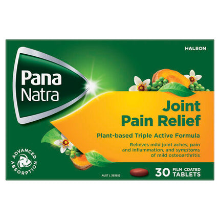 PanaNatra Joint Pain Relief 30 Tablets