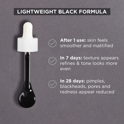 Garnier Pure Active AHA + BHA Charcoal Serum 30ml