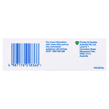 Vicks VapoDrops Immune Support Blackcurrant 36 Lozenges