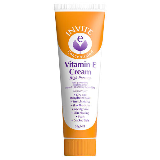 Invite E Vitamin E Cream 50g
