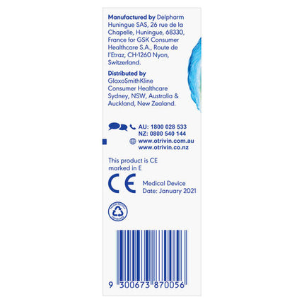 Otrivin Baby & Kids Nasal Spray 15ml