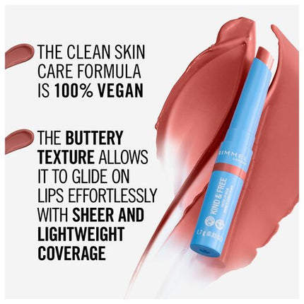 Rimmel Kind & Free Tinted Lip Balm Natural Apricot