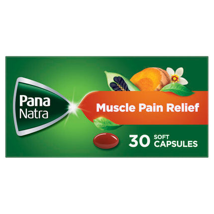 PanaNatra Muscle & Pain Relief 30 Capsules