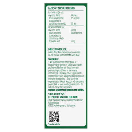 PanaNatra Muscle & Pain Relief 30 Capsules