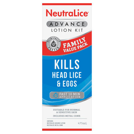 Neutralice Advance Lotion Family Value Pack 475ml