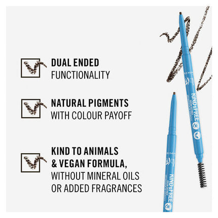 Rimmel London Kind & Free Eyebrow Definer Espresso