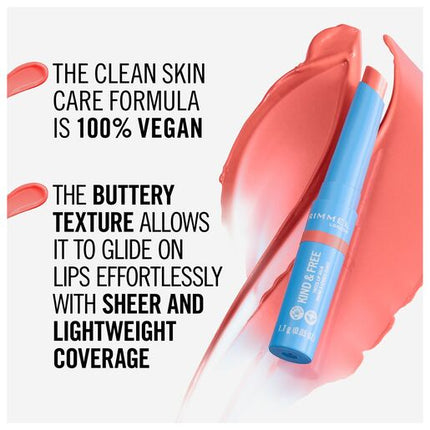 Rimmel Kind & Free Tinted Lip Balm Hibiscus Blaze