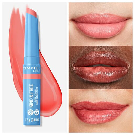 Rimmel Kind & Free Tinted Lip Balm Hibiscus Blaze