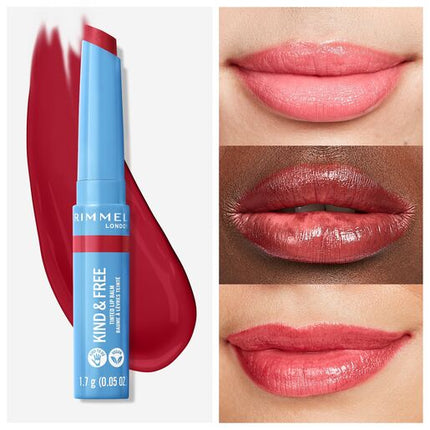 Rimmel Kind & Free Tinted Lip Balm Cherry Red