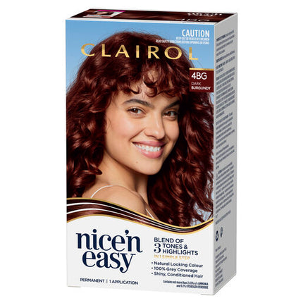 Clairol Nice 'N Easy 4BG Dark Burgundy