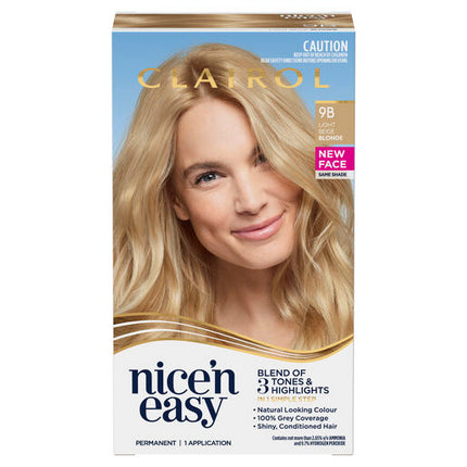 Clairol Nice 'N Easy 9B Light Beige Blonde