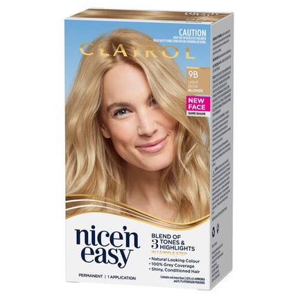 Clairol Nice 'N Easy 9B Light Beige Blonde