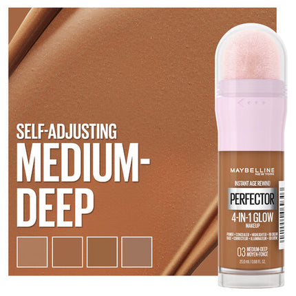 Maybelline Instant Perfector 4-In-1 Glow Foundation Medium Deep