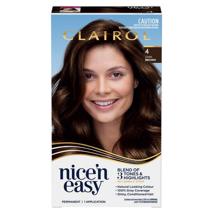 Clairol Nice 'N Easy 4 Natural Dark Brown