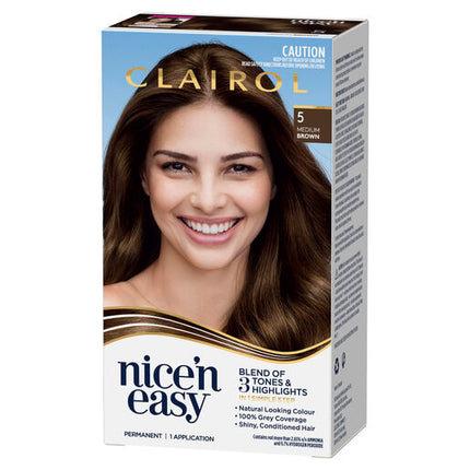 Clairol Nice 'N Easy 5 Natural Medium Brown