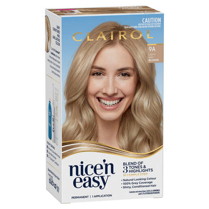Clairol Nice 'N Easy 9A Natural Light Ash Blonde
