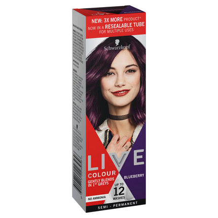 Schwarzkopf Live Colour Blueberry 75ml