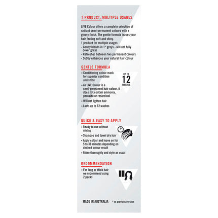 Schwarzkopf Live Colour Blueberry 75ml