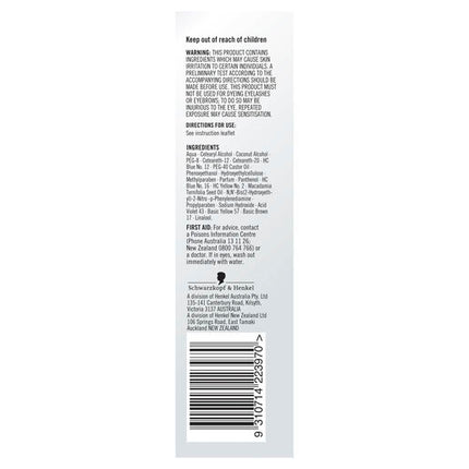 Schwarzkopf Live Colour Deep Black 75ml