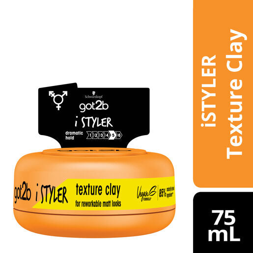 Schwarzkopf Got2b iStyler Texture Clay 75ml