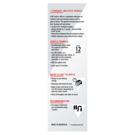 Schwarzkopf Live Colour Silver Toner 75ml