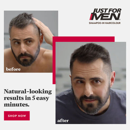 Just For Men Shampoo-In Haircolour H-40 Medium-Dark Brown